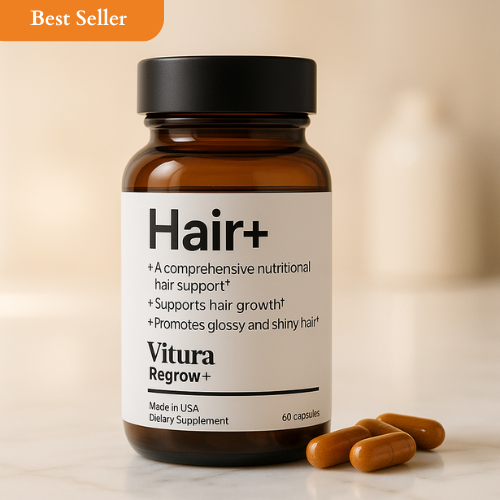Vitura Regrow+: All-in-One Hair Growth Capsules